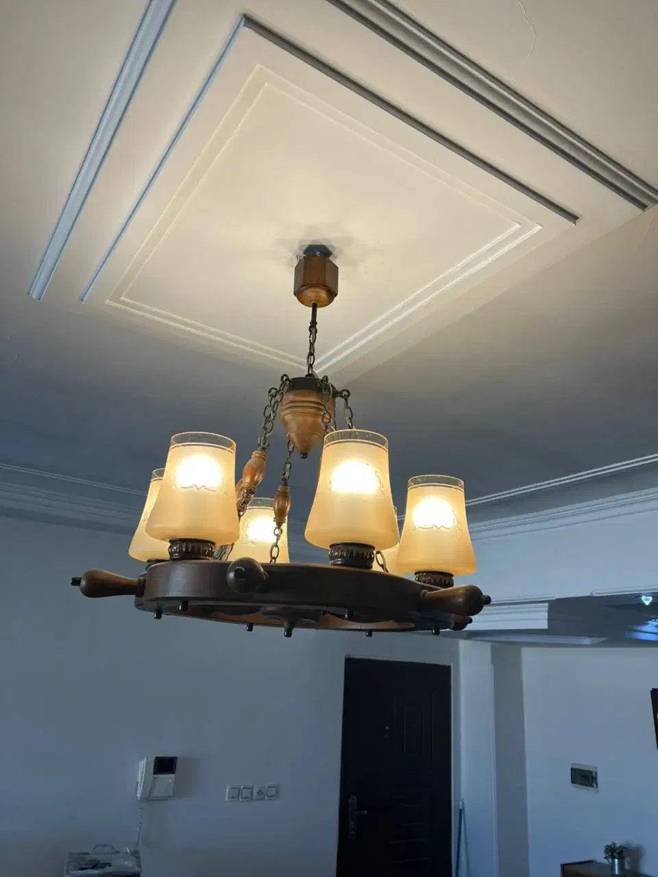 لوستر سکان‌ کاملا نو و سالم|لوستر و چراغ آویز|کرج, شهرک بنفشه|دیوار