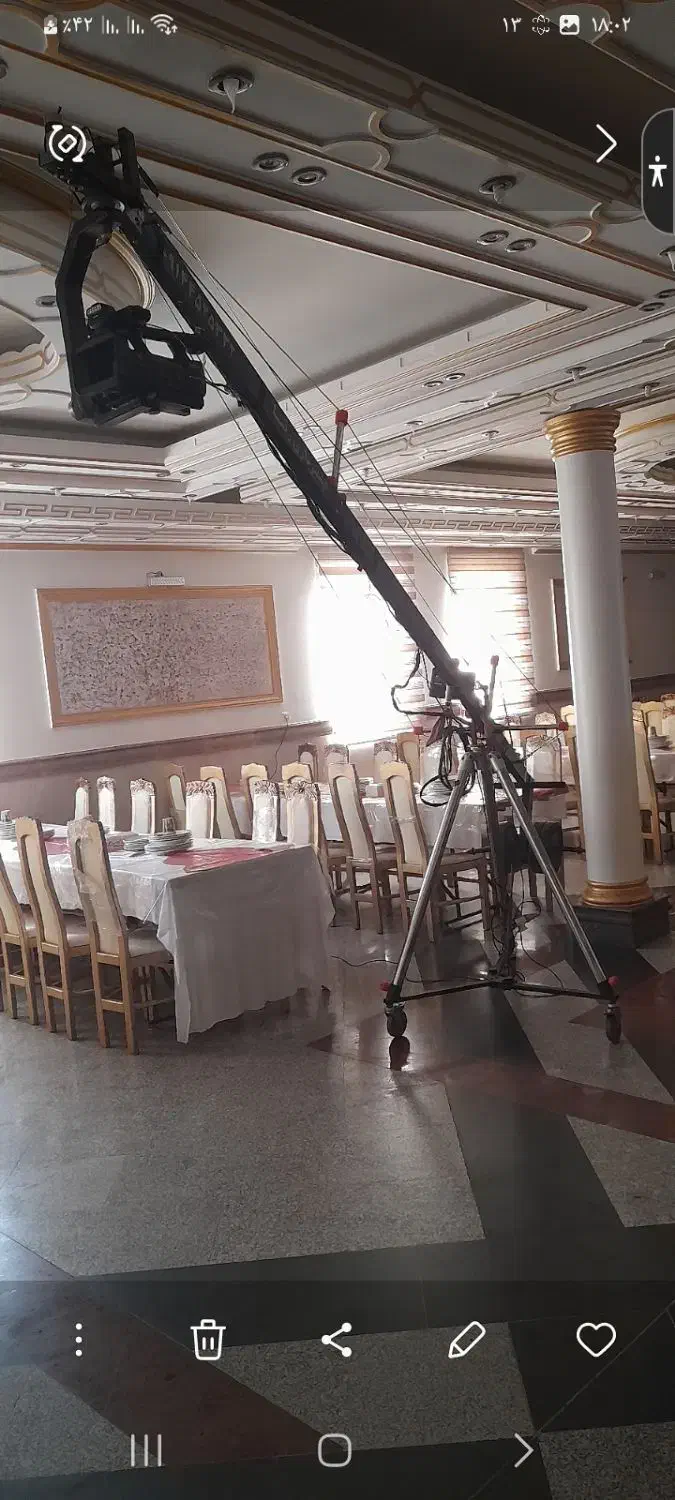 کرین|دوربین عکاسی و فیلمبرداری|نمین, |دیوار