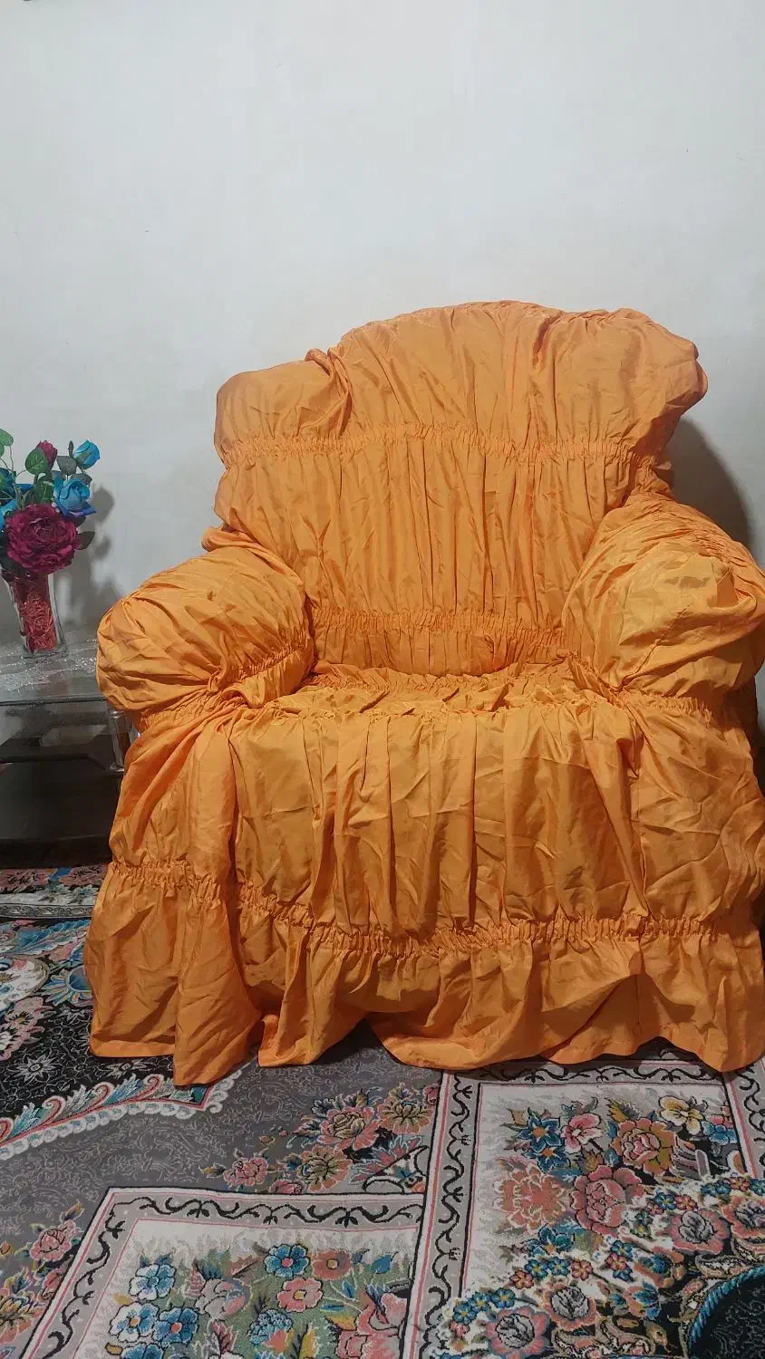 کاور مبل راحتی هفت نفره درحدنو|مبلمان خانگی و میز عسلی|اهر, |دیوار