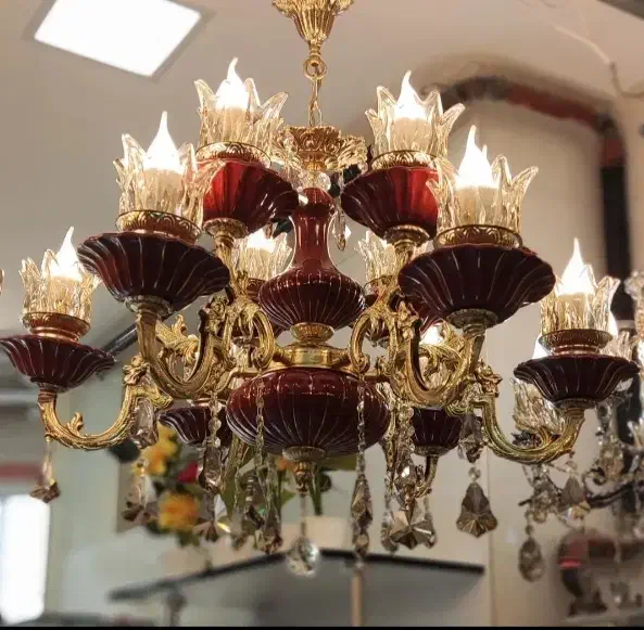 لوستِر|لوستر و چراغ آویز|بناب, |دیوار