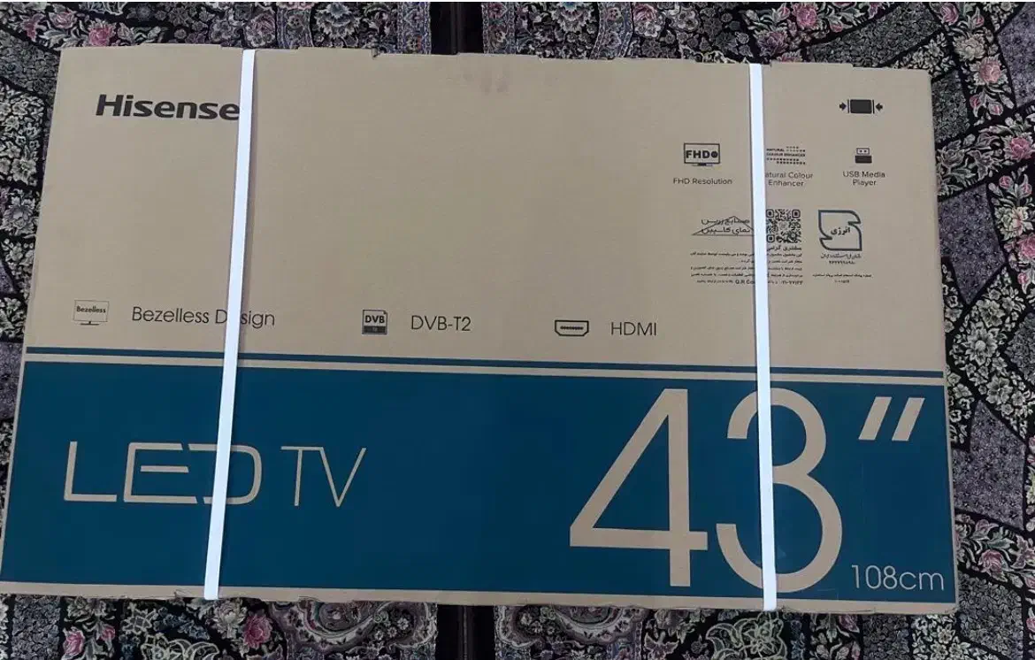 تلوزیون هایسنس ۴۳ اینچ اکبند|تلویزیون و پروژکتور|گرگان, |دیوار