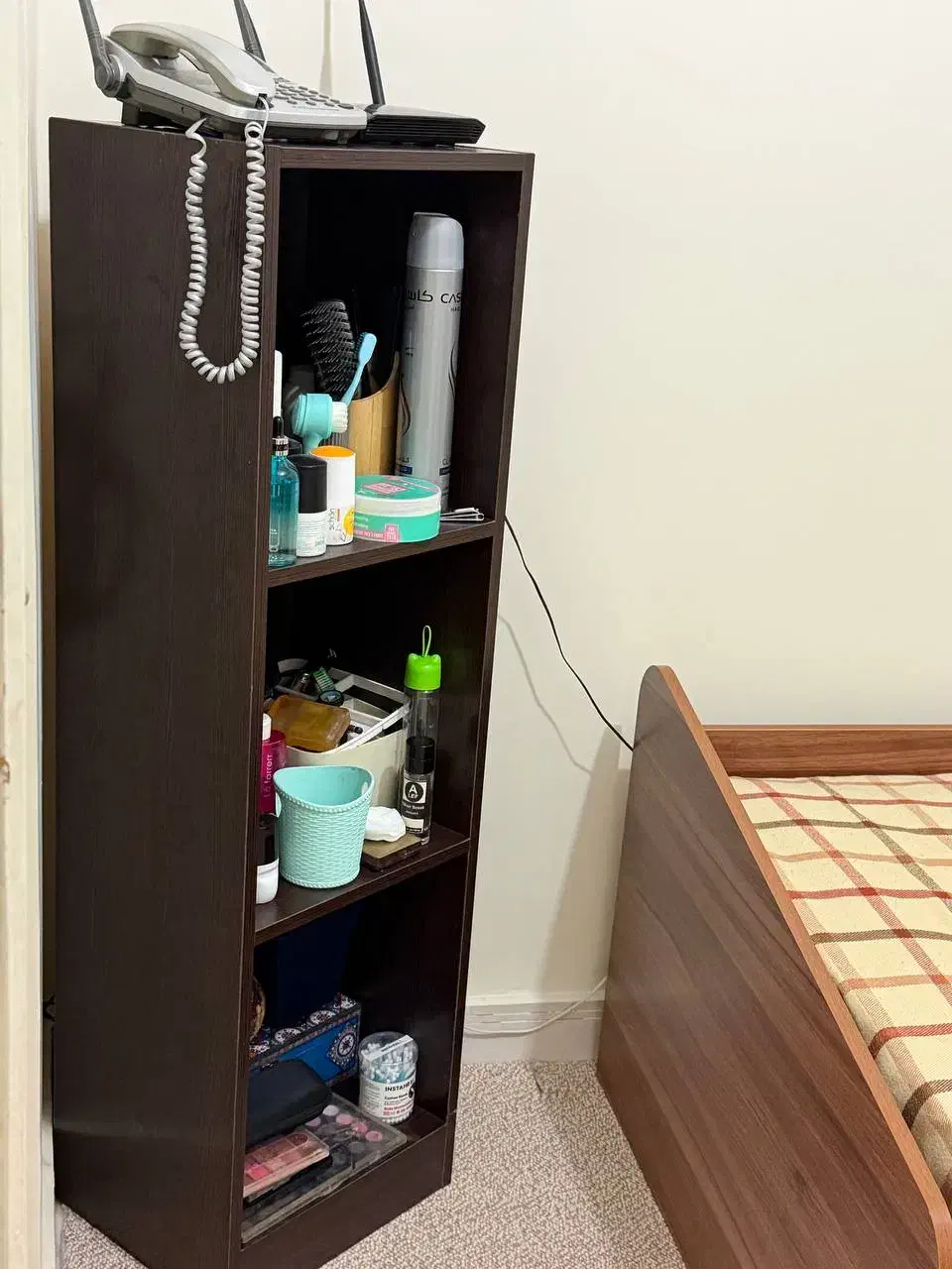 باکس طبقاتی چوبی|کتابخانه، شلف، قفسه‌های دیواری|اندیشه, شهرک صدف|دیوار