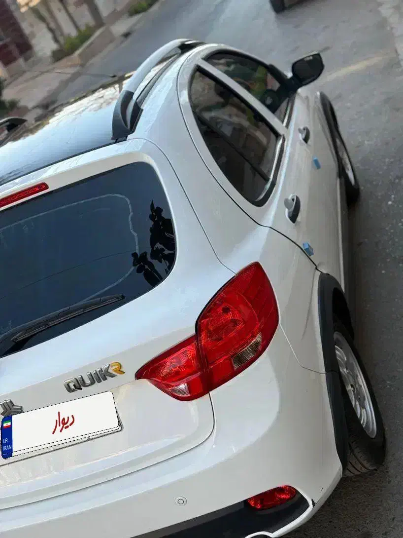 کوییک r 1401 سفید مشکی با رینگ|خودرو سواری و وانت|کرج, گوهردشت|دیوار