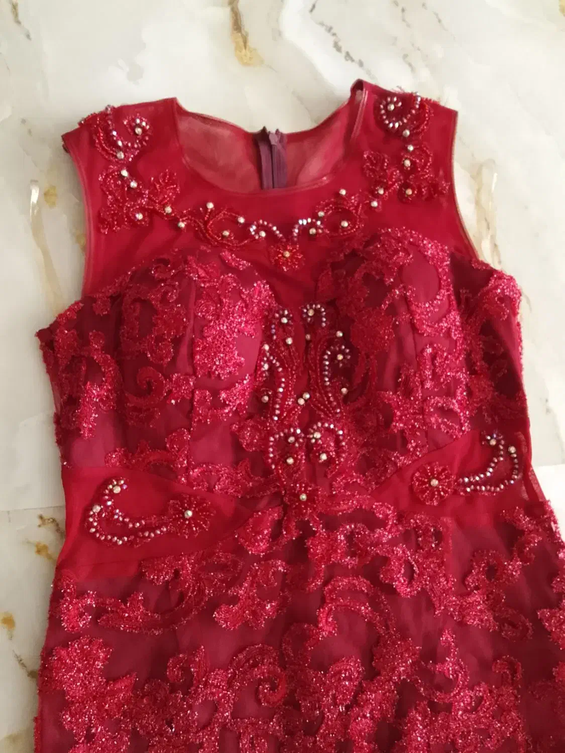 دامن طبقه ای تونیک یلدایی مجلسی|کفش و لباس بچه|مشهد, عامل|دیوار