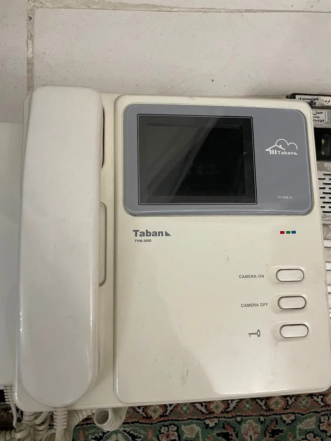 آیفون تصویری رنگی تابان قدیمی|دوربین مداربسته|تهران, خواجه نظام الملک|دیوار