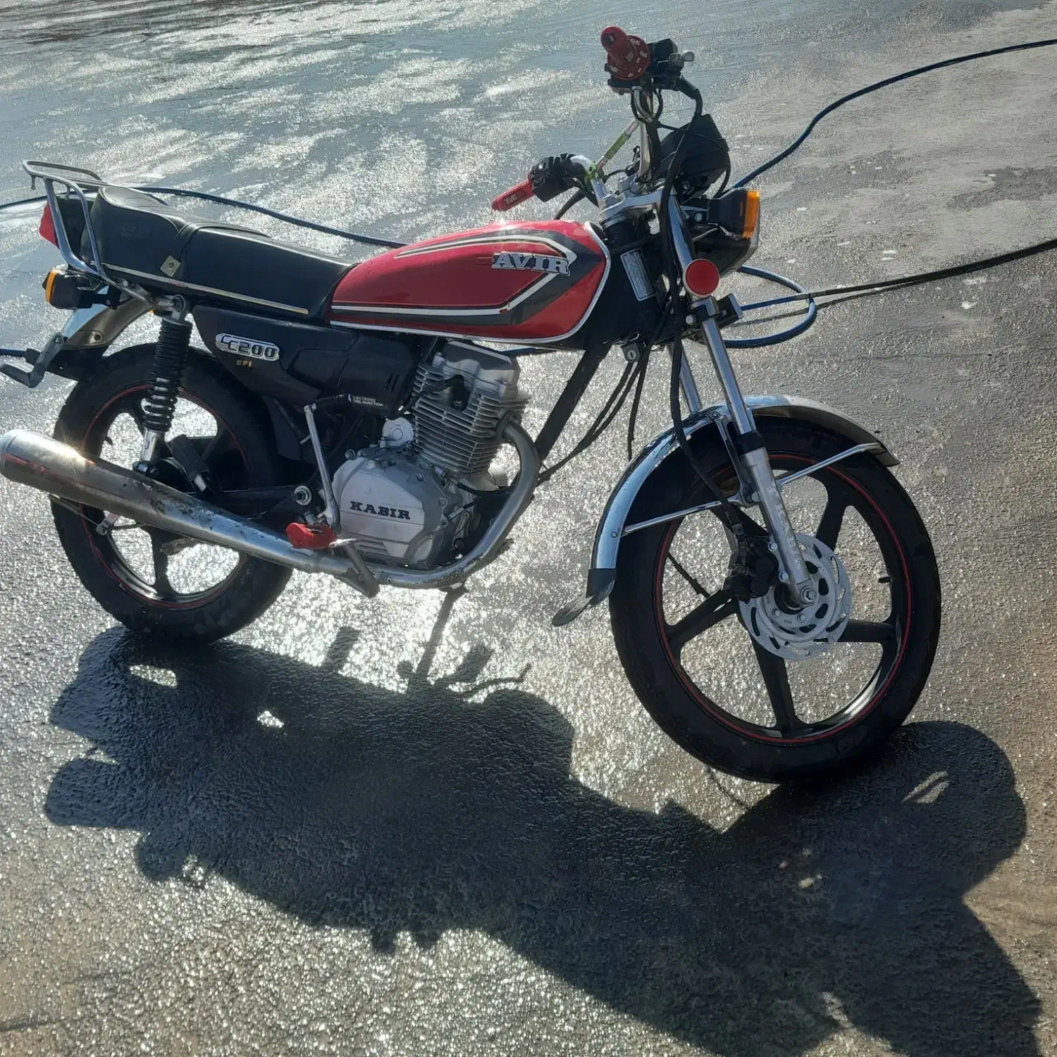 موتور ۲۰۰ کبیر|موتورسیکلت|لردگان, |دیوار