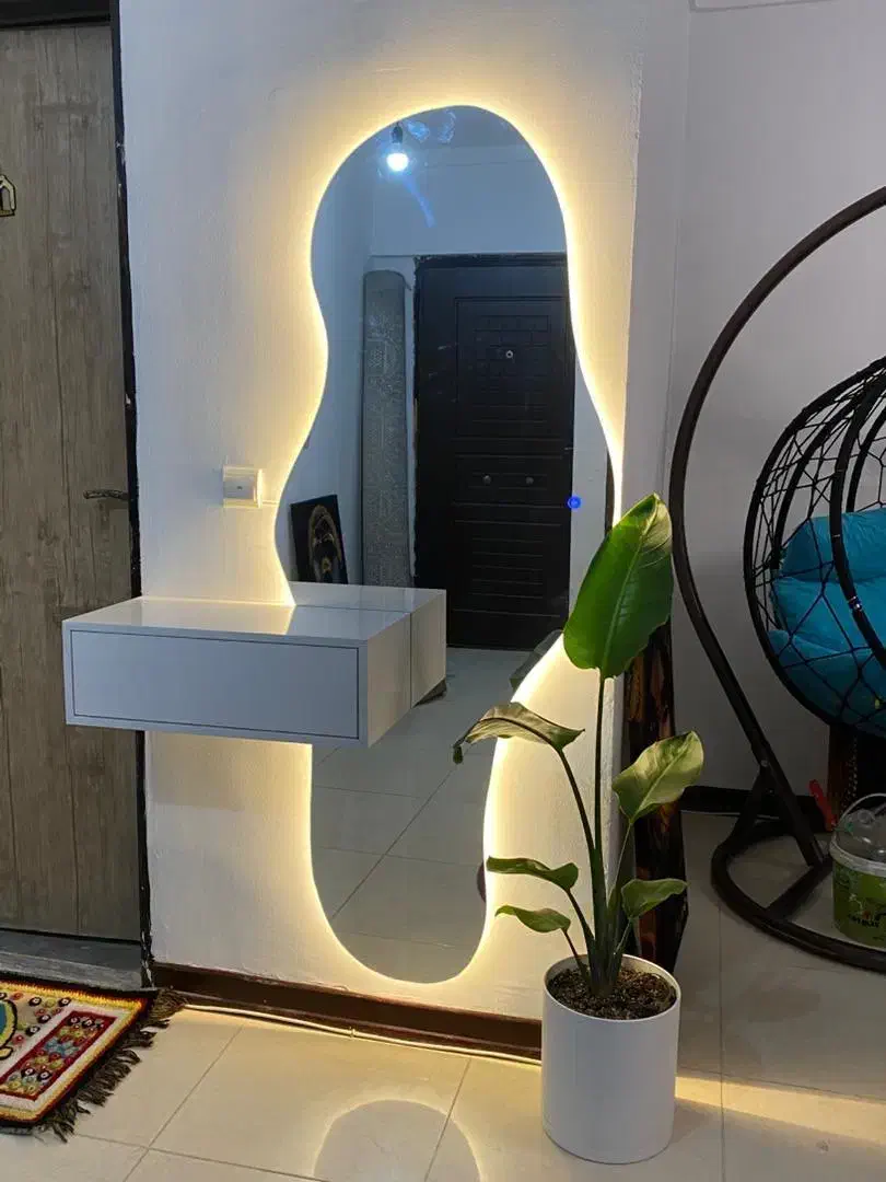 باکسmdfهمراه آینه لمسی|آرایشگاه و سالن‌های زیبایی|ساری, |دیوار