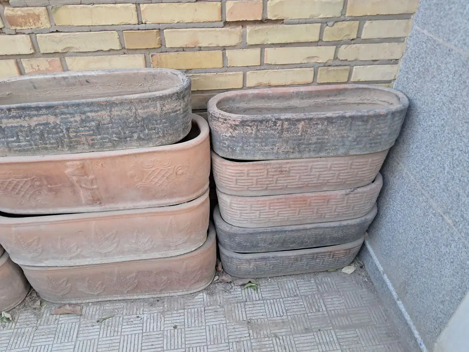 گلدان|گل و گیاه طبیعی|یزد, |دیوار