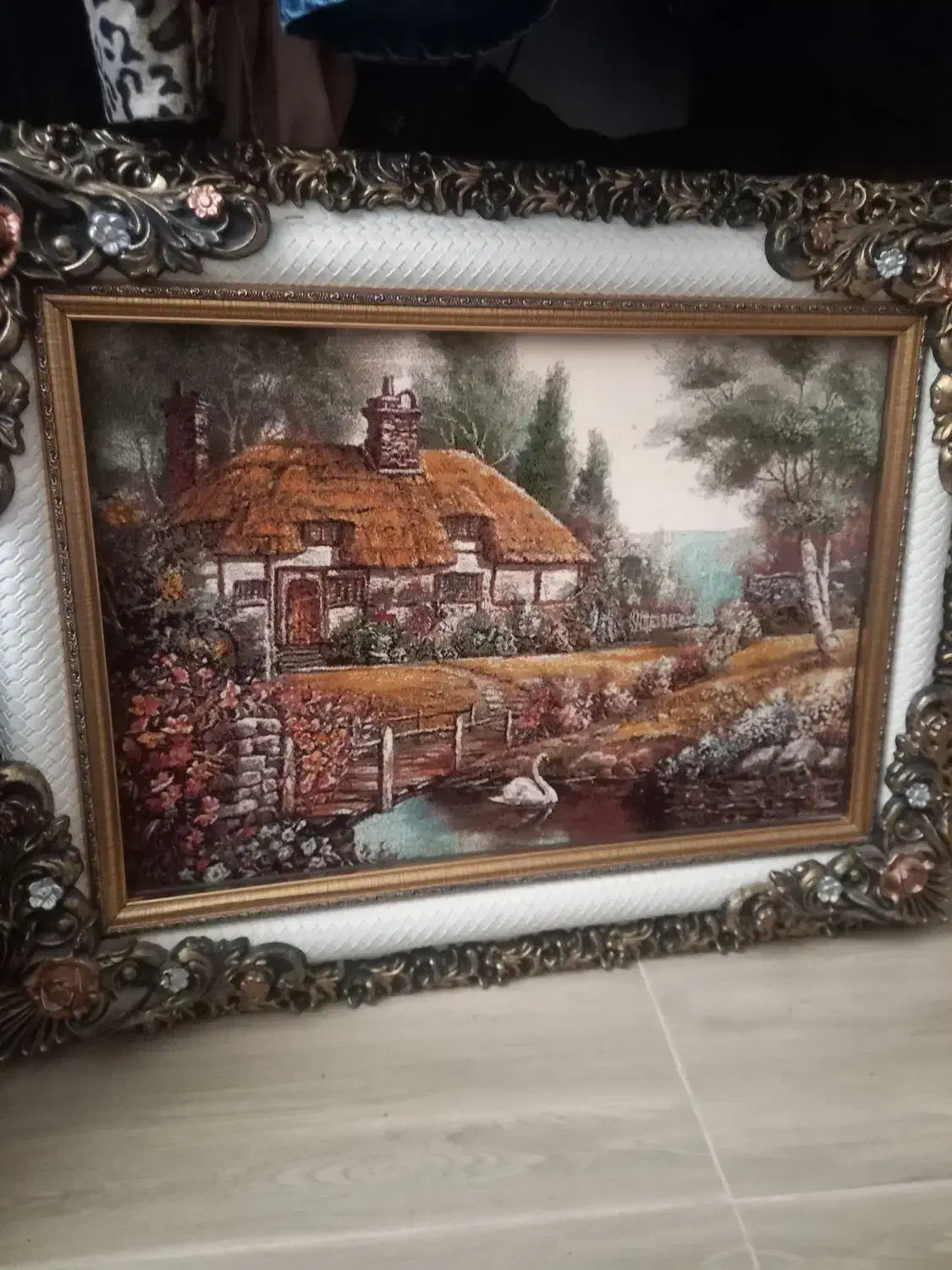 ایینه وتابلوفرش درحددانه ای ۹۰۰ تومان|تابلو فرش|گرمسار, |دیوار