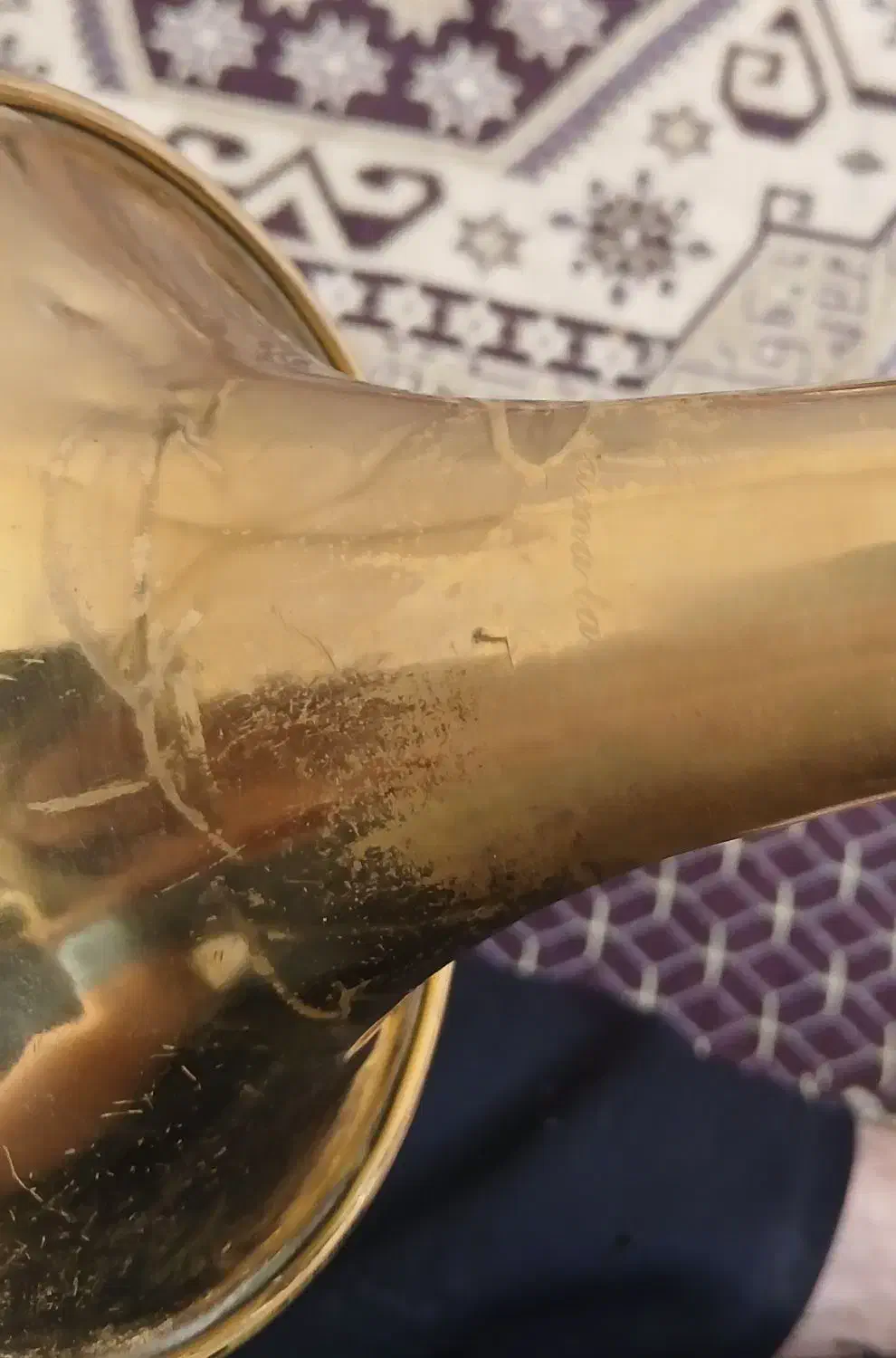 شیپور قدیمی یاماتا چینی اصل|سازهای بادی|نجفآباد, گلدشت|دیوار