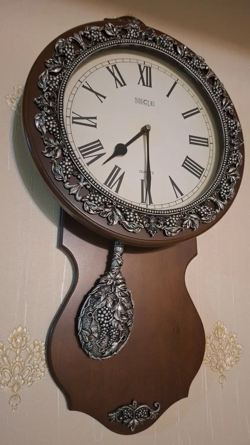 ساعت دیواری پاندول دار ساخت کشور چین برند SIECLE|ساعت دیواری و تزئینی|اصفهان, احمدآباد|دیوار