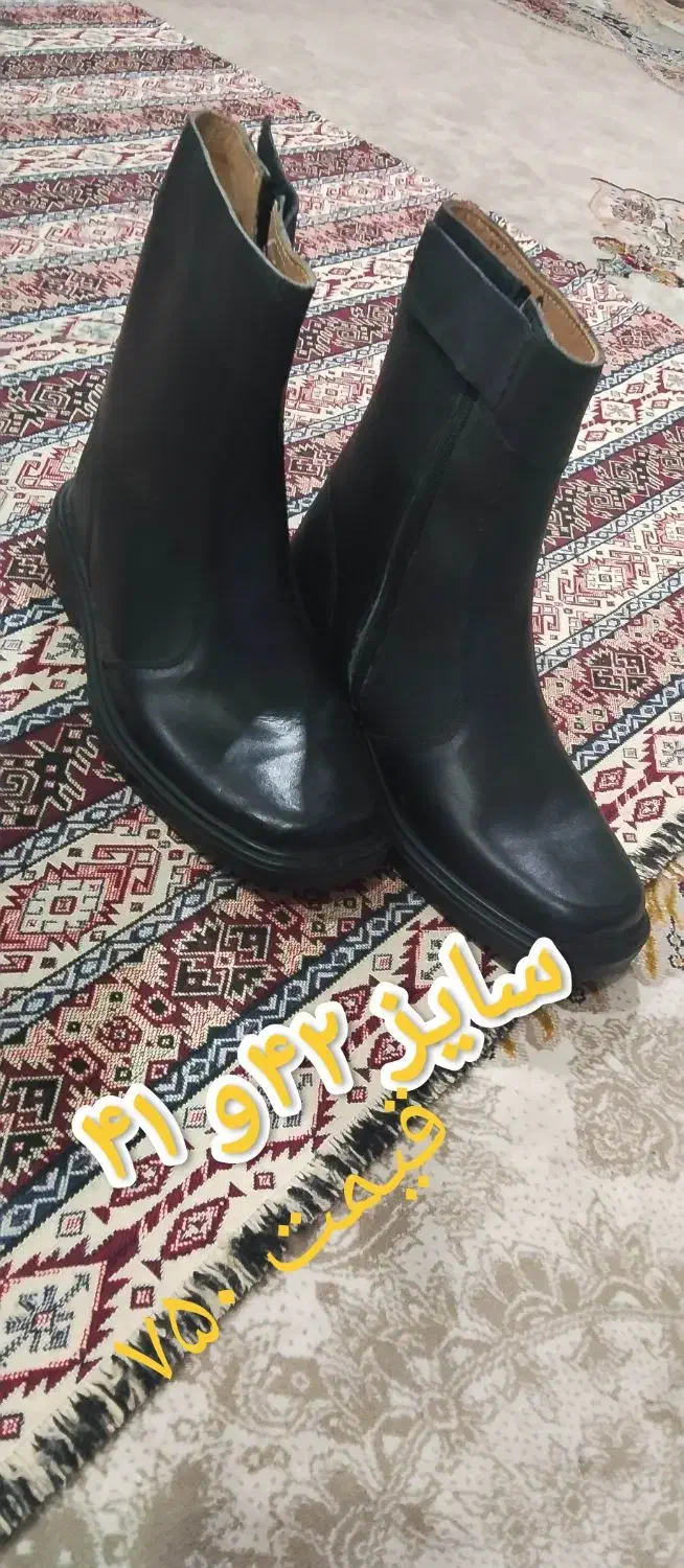 پوتین.نظامی.پوتین کویری و پارچه کویری|کوهنوردی و کمپینگ|شیراز, شهرک صدا و سیما|دیوار