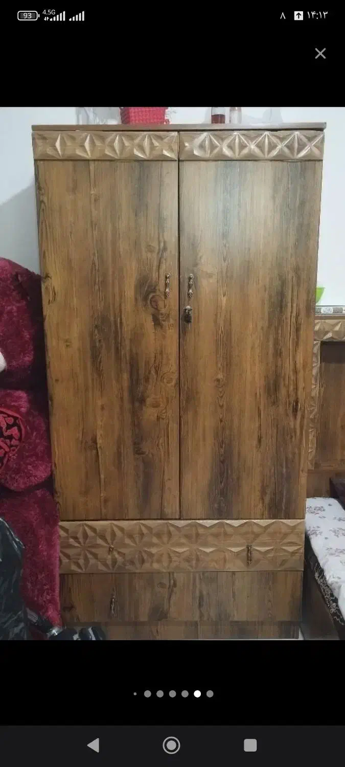 کمد و میز آرایشی|اسباب و اثاث بچه|شیراز, میانرود|دیوار
