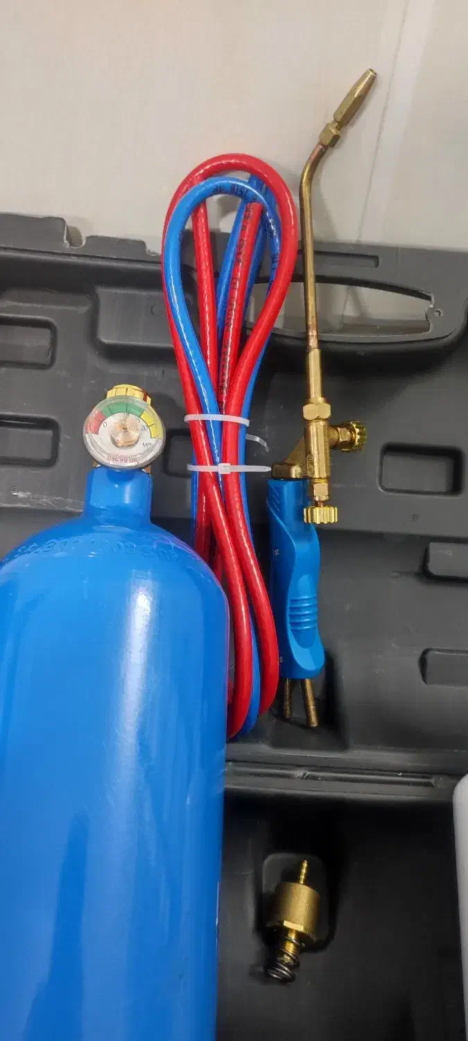 کپسول هوا وگاز کامل به همراه سرپیک و...|ابزارآلات|قم, جوی شور|دیوار