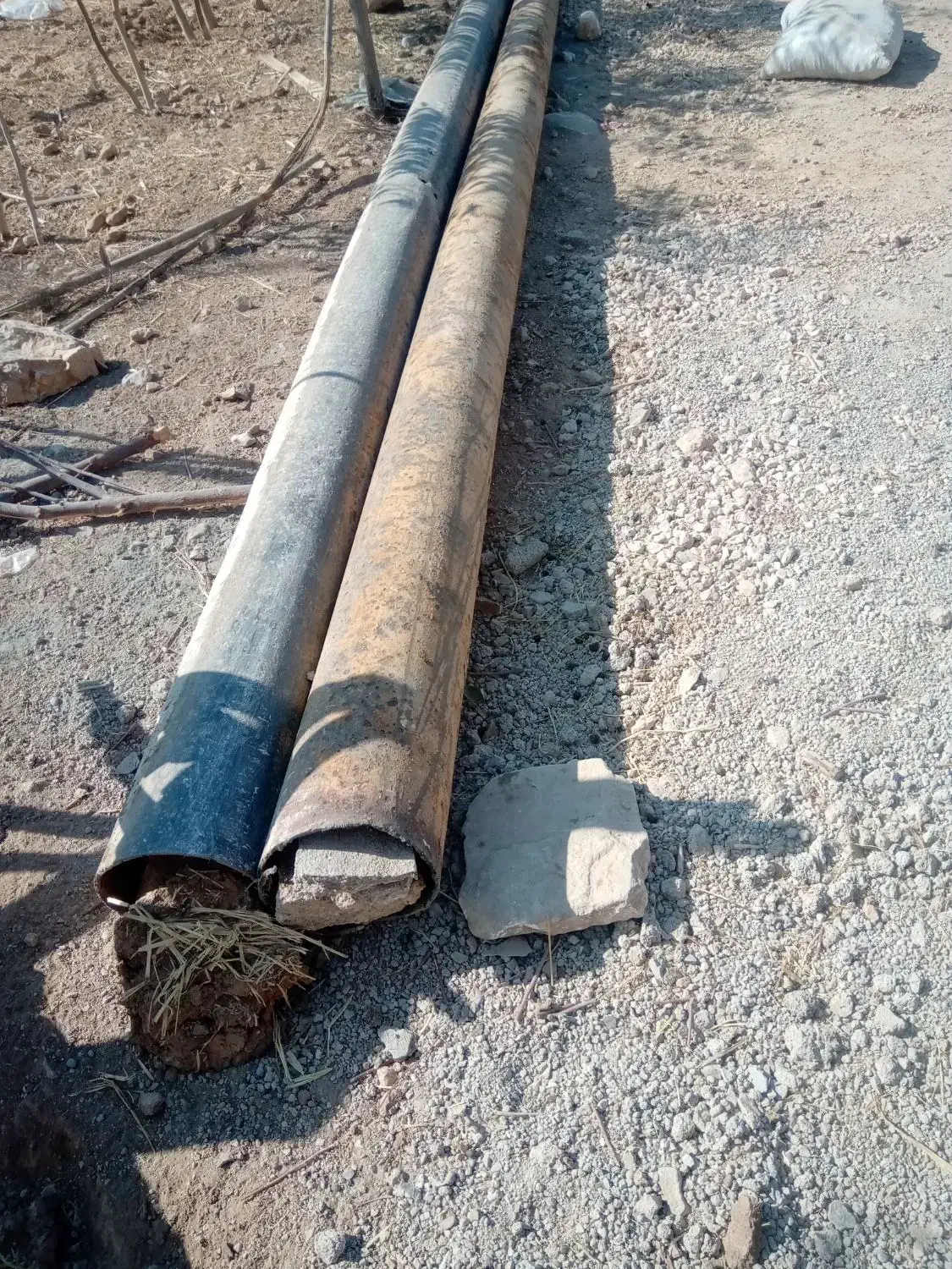 لوله مصرفی|مصالح و تجهیزات ساختمان|شباب, |دیوار