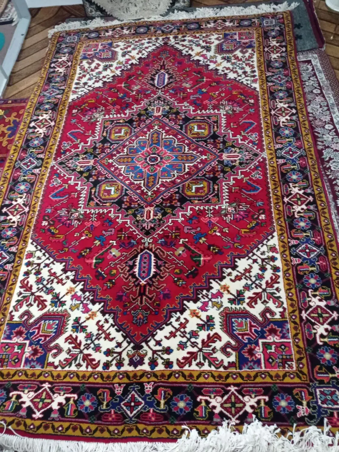 فرش جفت ۶متری مهربان آرباطان|فرش|تبریز, |دیوار