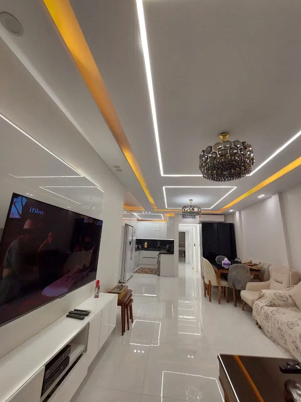 ۸۰متر/۲خواب/فولبازسازی/سالن پردهخور/سند شخصی|فروش آپارتمان|تهران, جنتآباد شمالی|دیوار