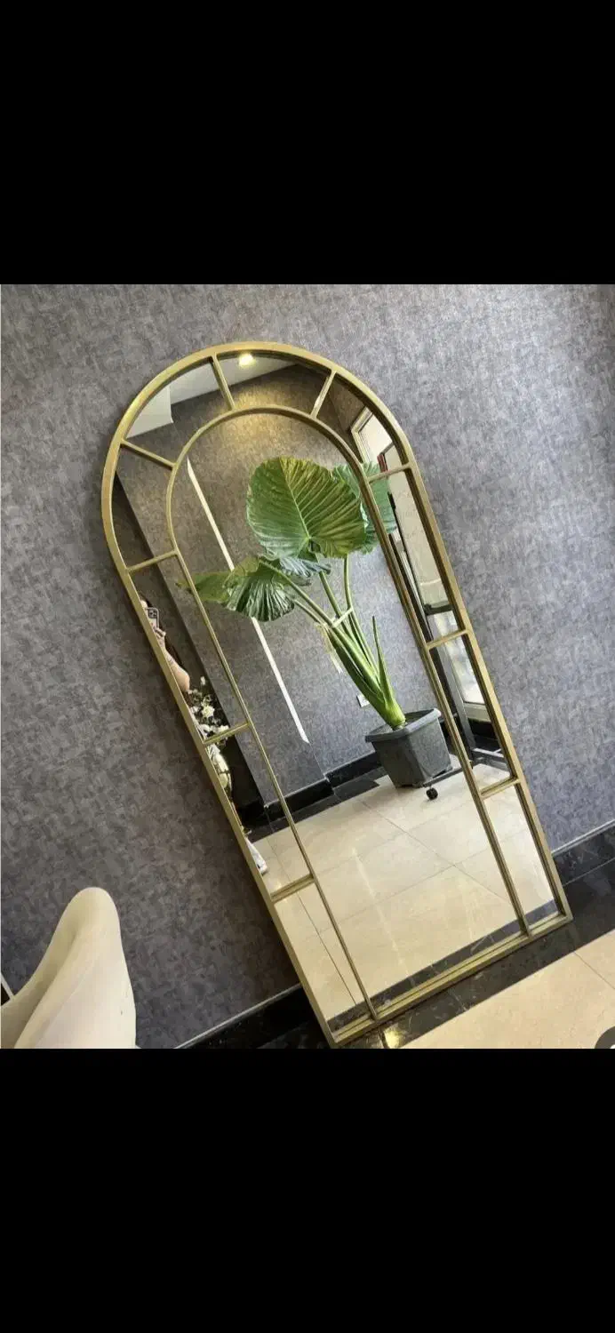 اینه و ساعت ست طلایی|ساعت دیواری و تزئینی|دهگلان, |دیوار