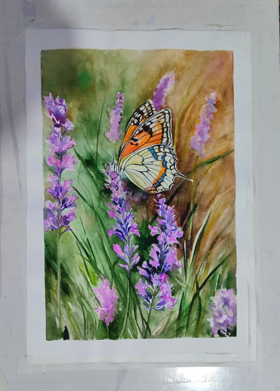 تابلو نقاشی آبرنگ|تابلو، نقاشی، عکس|ساری, |دیوار