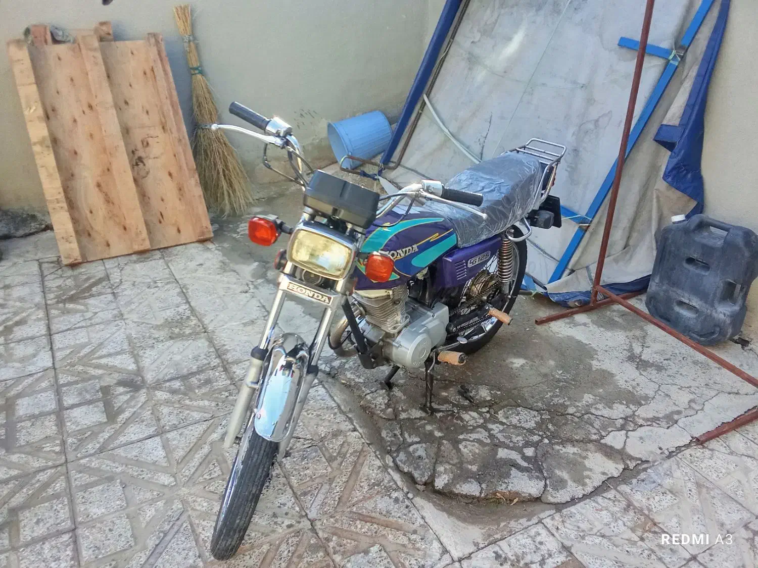 موتورسیکلت مزایده مدل۹۵|موتورسیکلت|کوهدشت, |دیوار