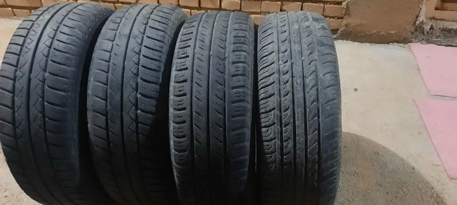 لاستیک پژو405 سالم سایز14،185|قطعات یدکی و لوازم جانبی|شوش, |دیوار