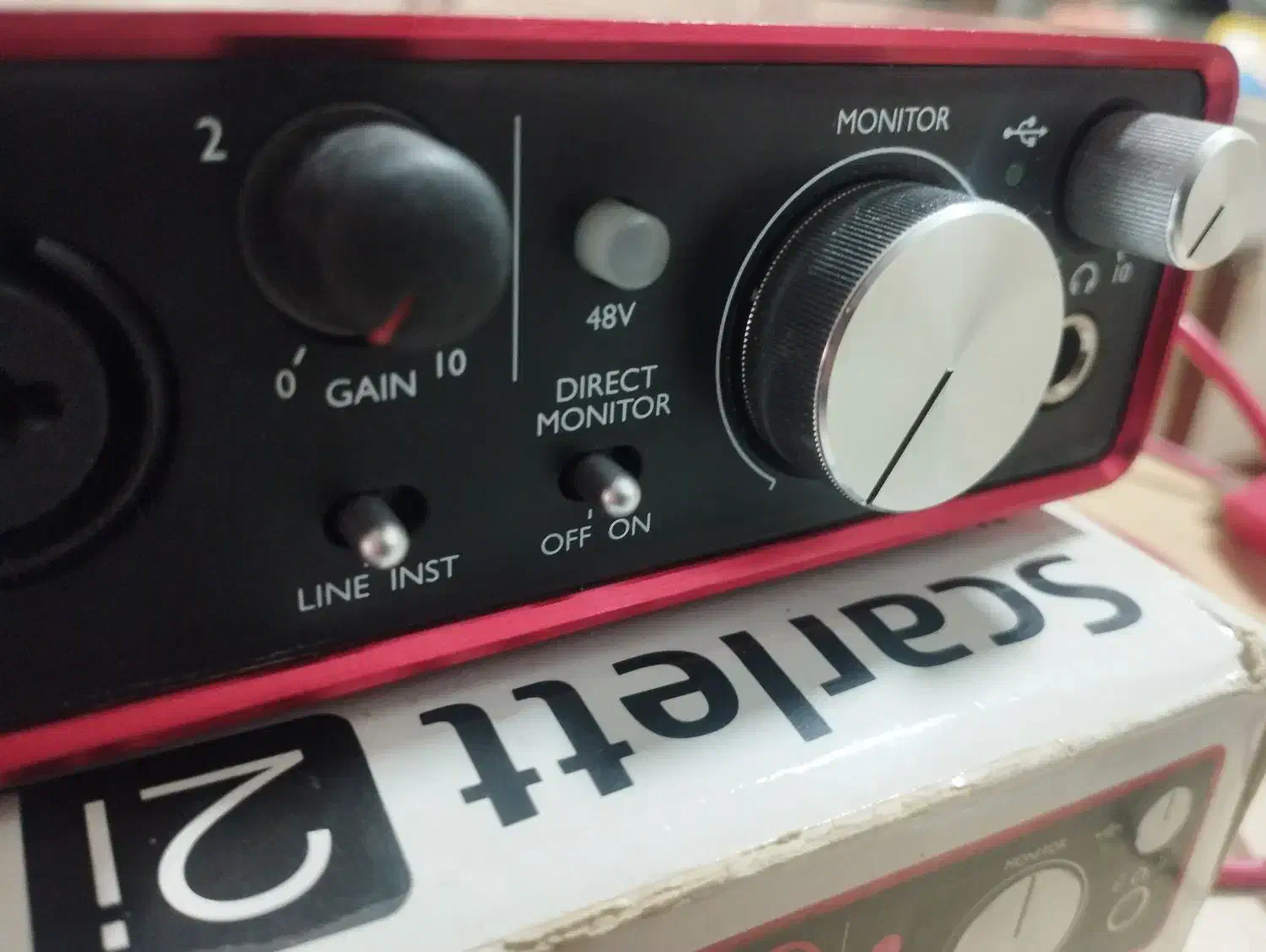 کارت صدا focosrite 2i2|آلات موسیقی|تهران, اکباتان|دیوار