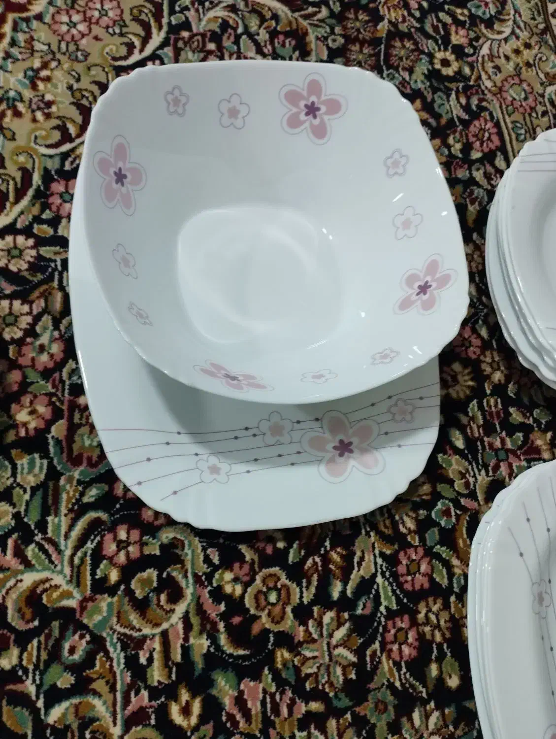 یه دست آرکوپال تکمیل|ظروف سرو و پذیرایی|سنندج, |دیوار