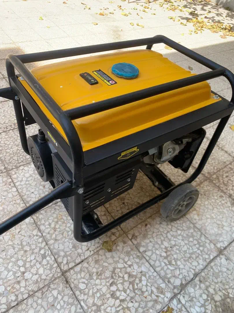 موتور برق پارامونت 8500 بنزینی استارتی هندلی|ماشین‌آلات صنعتی|قم, عمار یاسر|دیوار