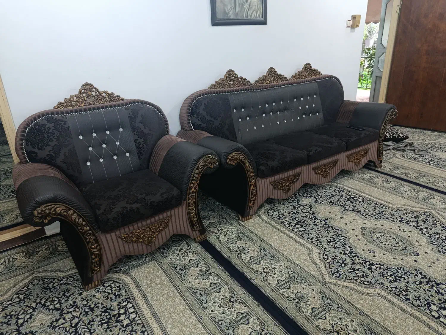 مبل سناتور|مبلمان خانگی و میز عسلی|رودسر, |دیوار