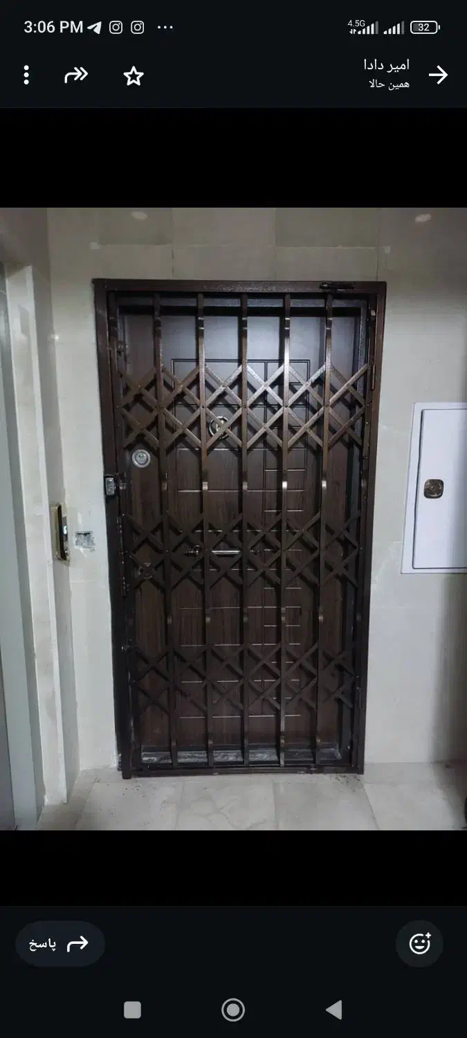 درب آکاردئونی  با قفل مخفی|مصالح و تجهیزات ساختمان|تهران, مجیدیه|دیوار