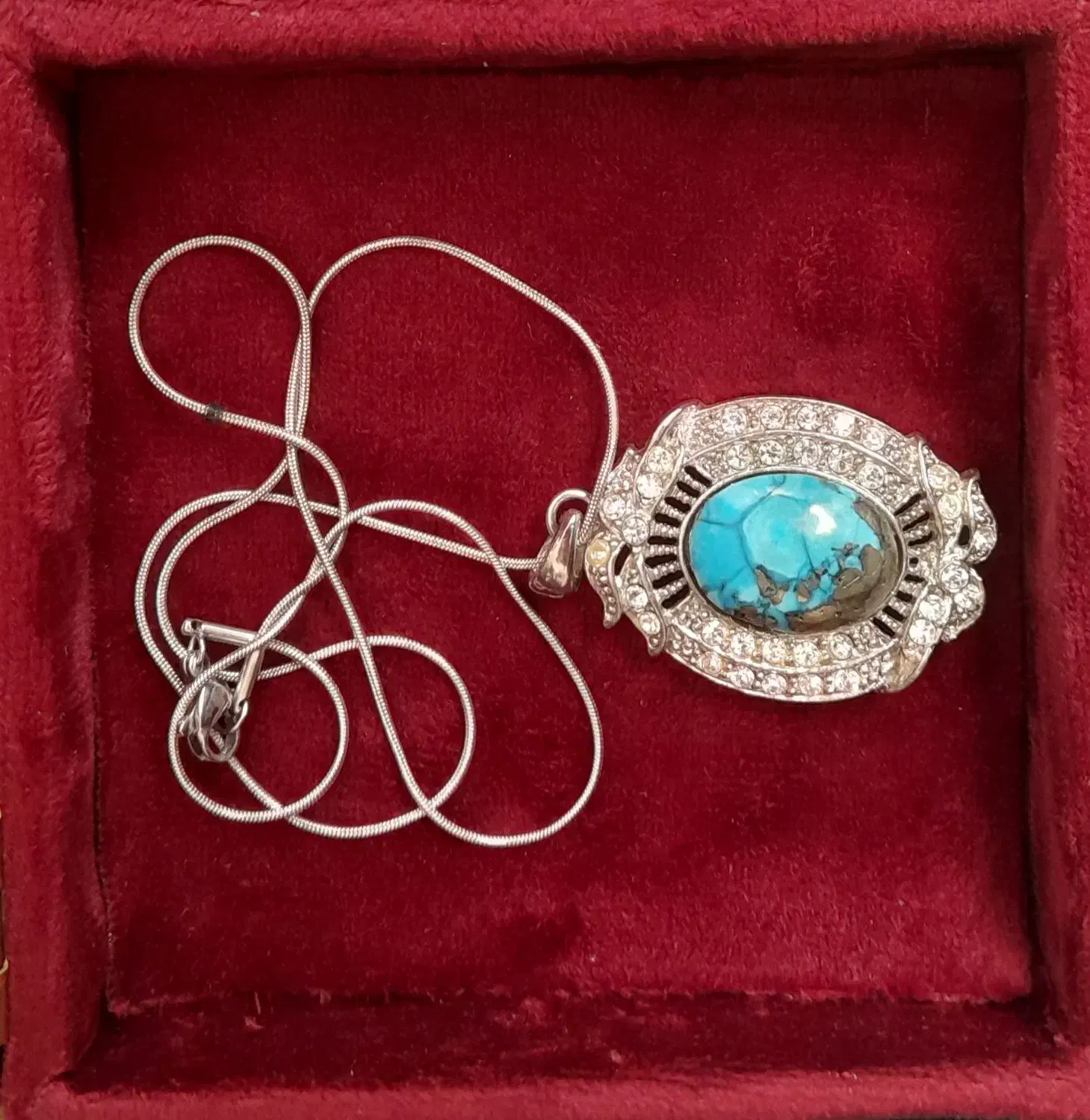 گردن بند فیروزه ای|جواهرات|مشهد, سید رضی|دیوار