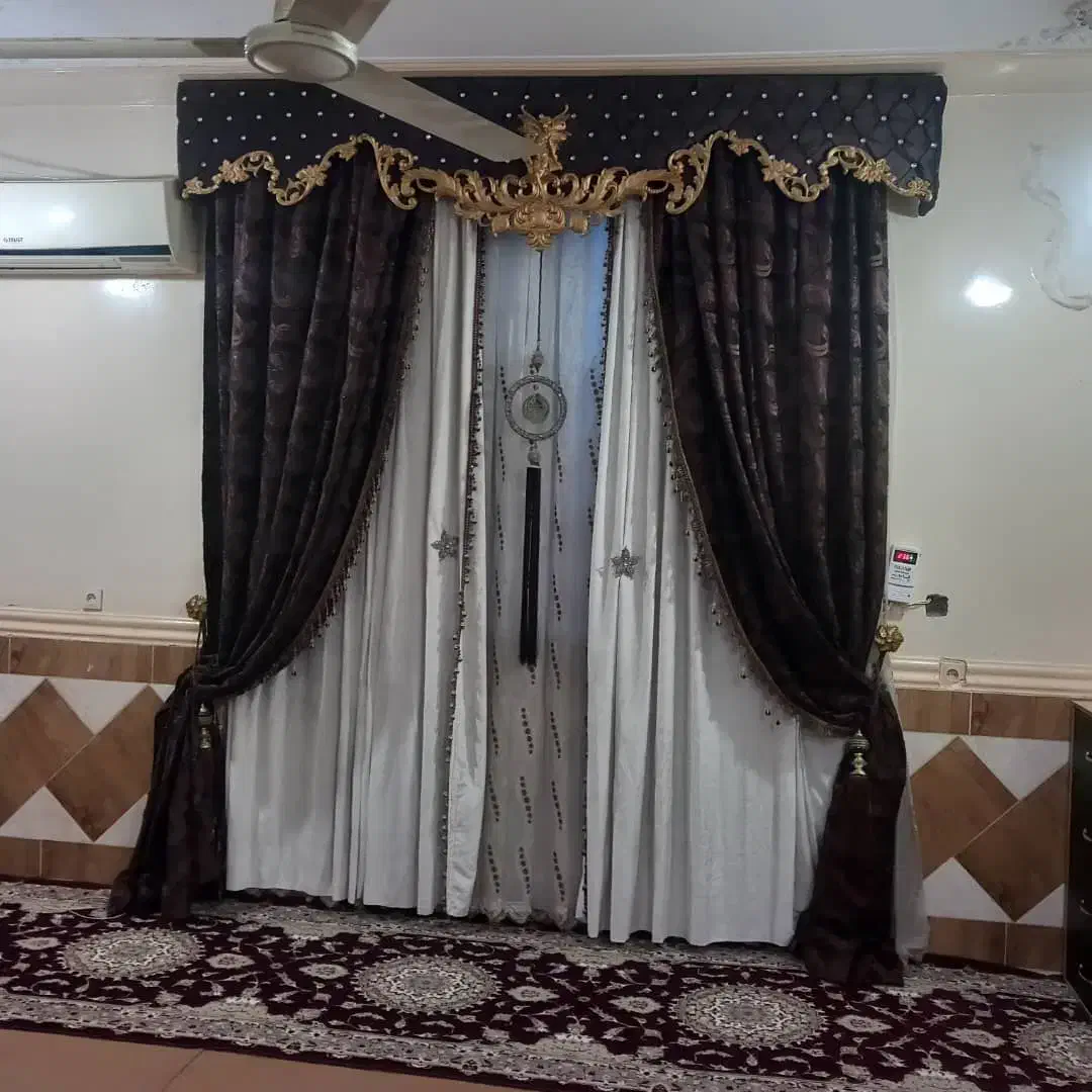 پرده پذیرایی|پرده، رانر، رومیزی|اهواز, منبع اب|دیوار