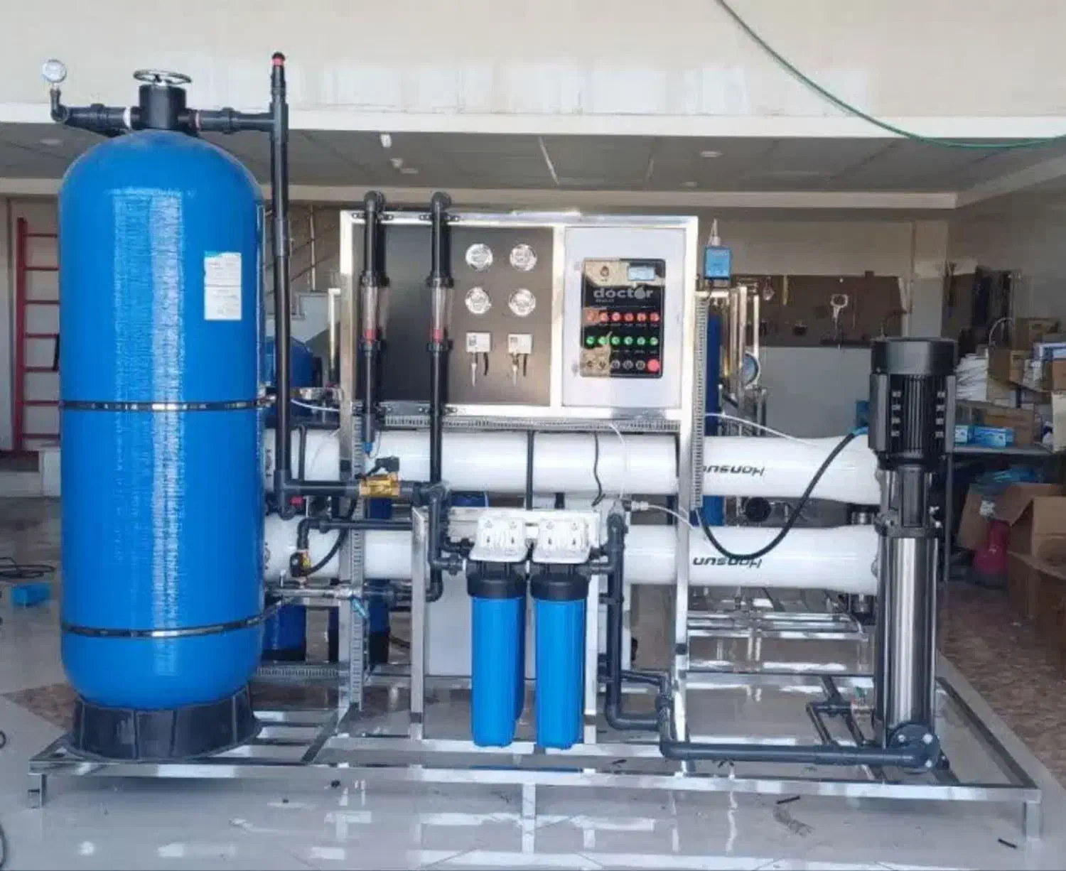 دستگاه تصفیه آب صنعتی/پرورش ماهی/اوزون برون/خاویار|آب‌سردکن و تصفیه آب|رشت, پارک شهر|دیوار