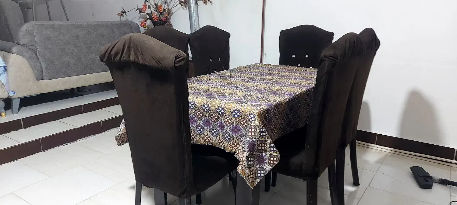 میز ناهرخوری 6نفره|میز و صندلی غذاخوری|خرمآباد, |دیوار