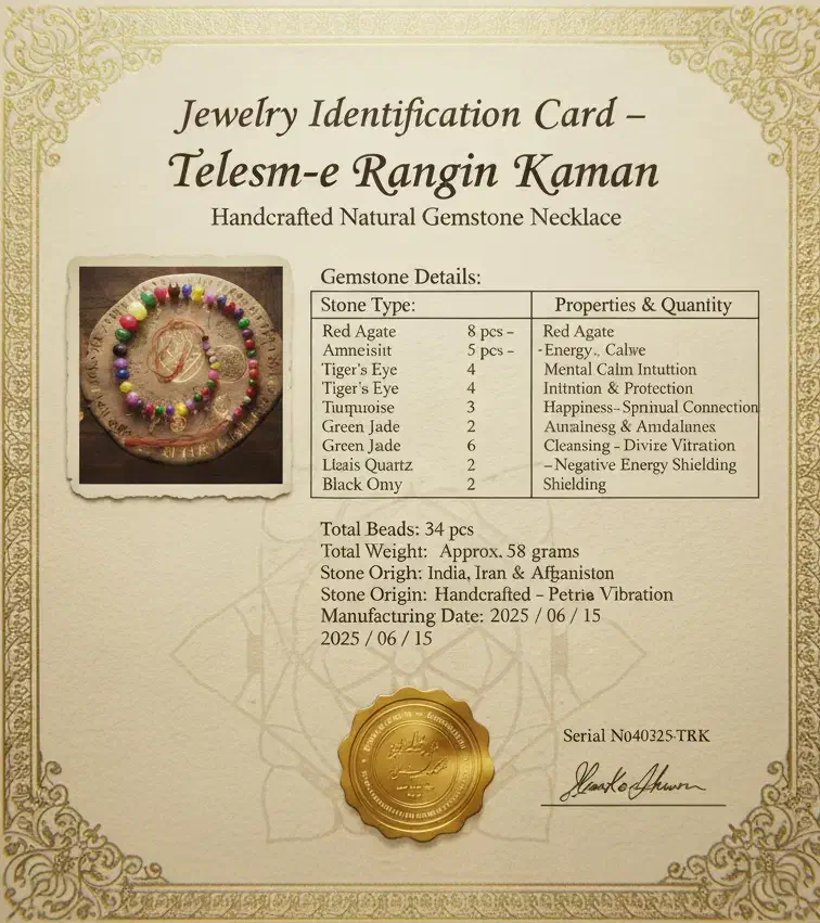 گردنبند  رنگین کمان|جواهرات|شهرکرد, |دیوار