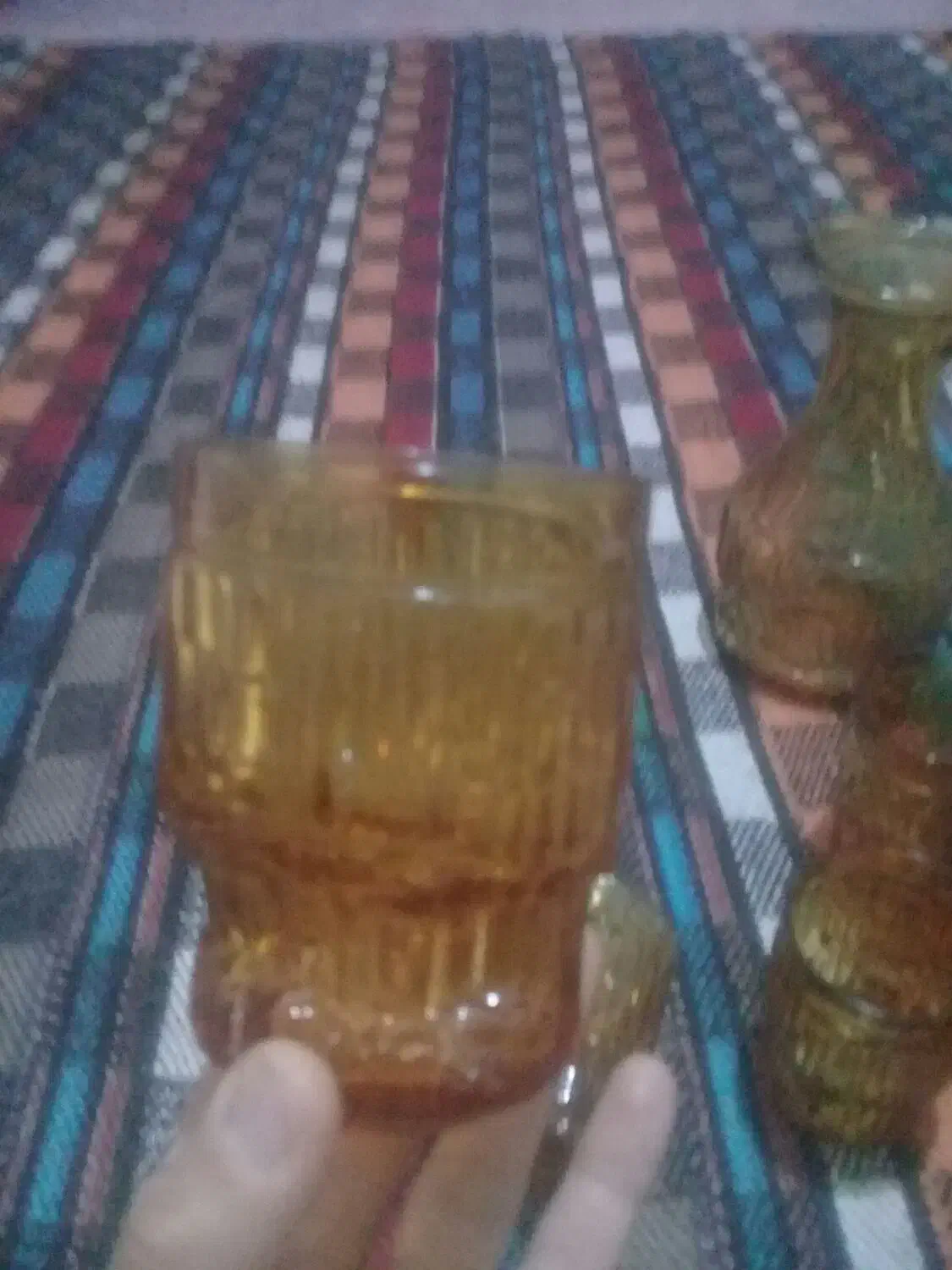 پارچ لیوان دوپوسته برجسته مارکداراصل ایتالیایی|ظروف سرو و پذیرایی|مراغه, |دیوار