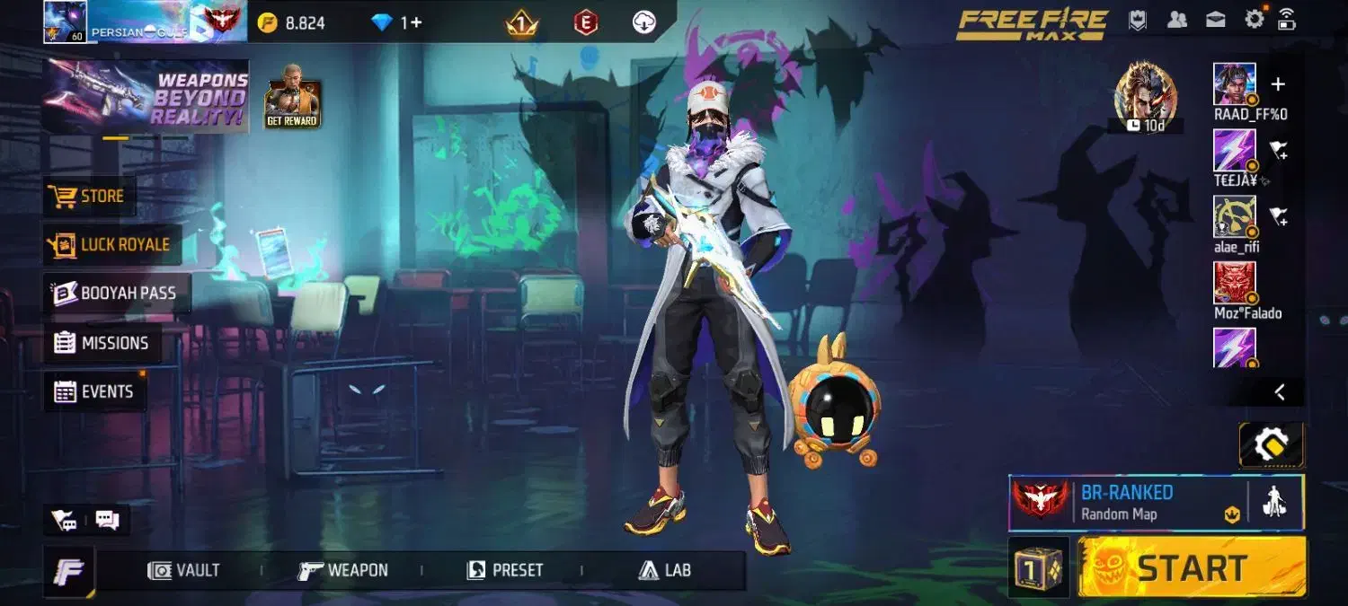 اکانت فری فایر|کنسول، بازی ویدئویی و آنلاین|رشت, باهنر|دیوار