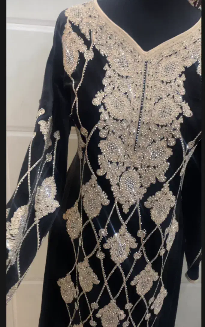 ماکسی مشکی مخمل|لباس|اهواز, کوی علوی|دیوار