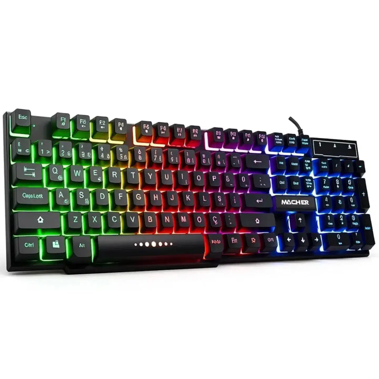 کیبورد حرفه ای گیمینگ اورجینال مدل macher|قطعات و لوازم جانبی رایانه|بانه, |دیوار