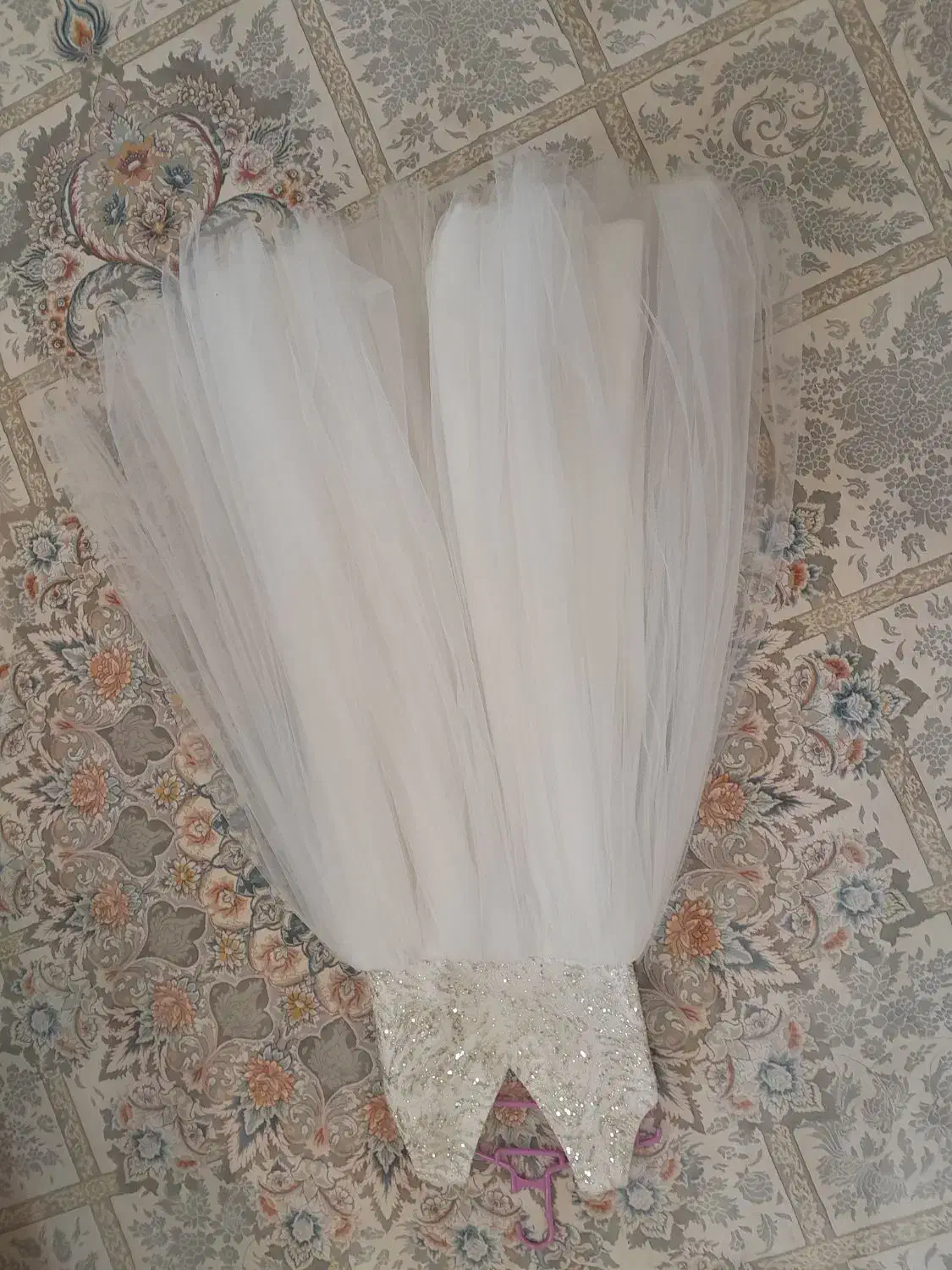 لباس عروس بچگانه تمیز و بدون هیچ پارگی|کفش و لباس بچه|صومعه‌سرا, |دیوار