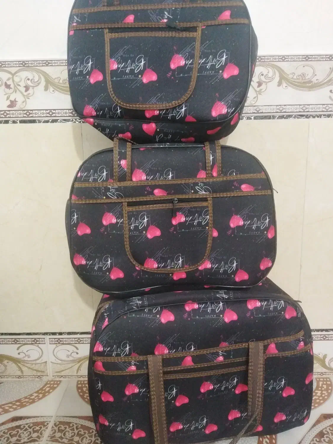 ساک مسافرتی 3تیکه بزرگ|کیف، کفش، کمربند|اصفهان, براآن شمالی|دیوار