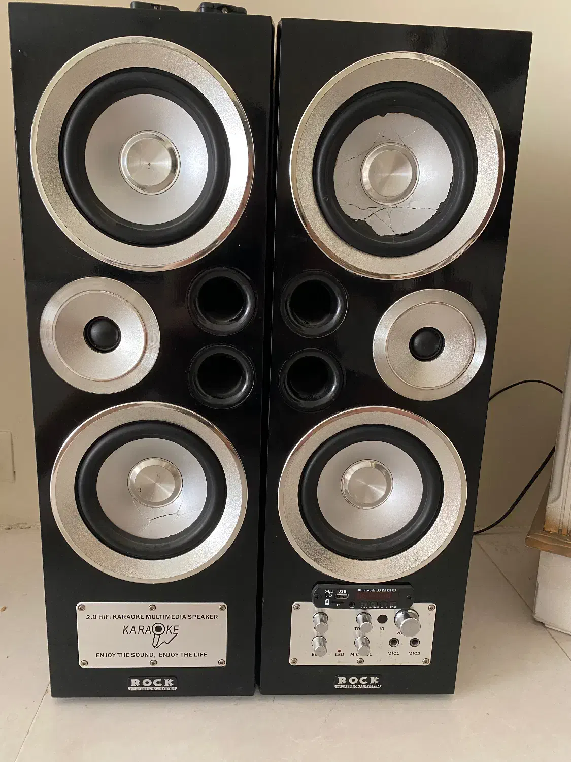 اسپیکر Rock|سیستم صوتی خانگی|تبریز, |دیوار