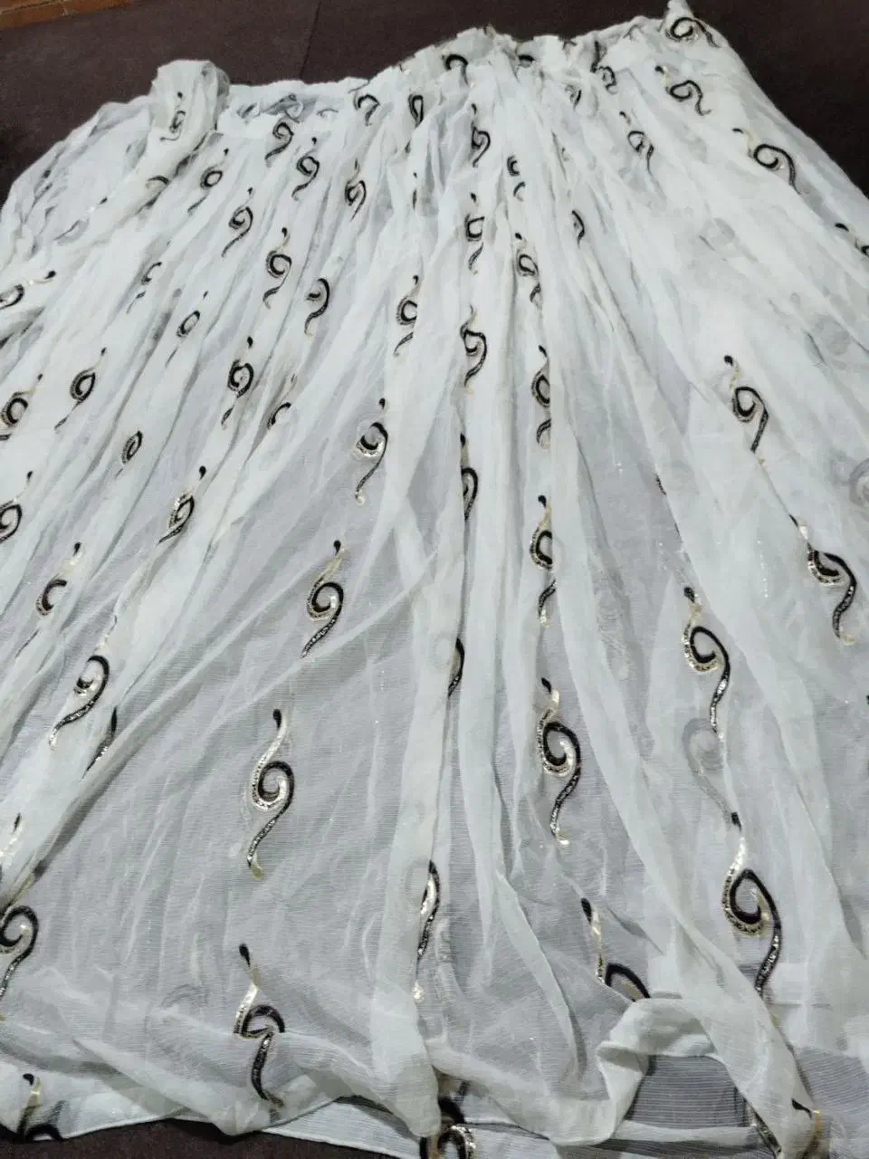 پرده حریر سالم|پرده، رانر، رومیزی|تبریز, |دیوار