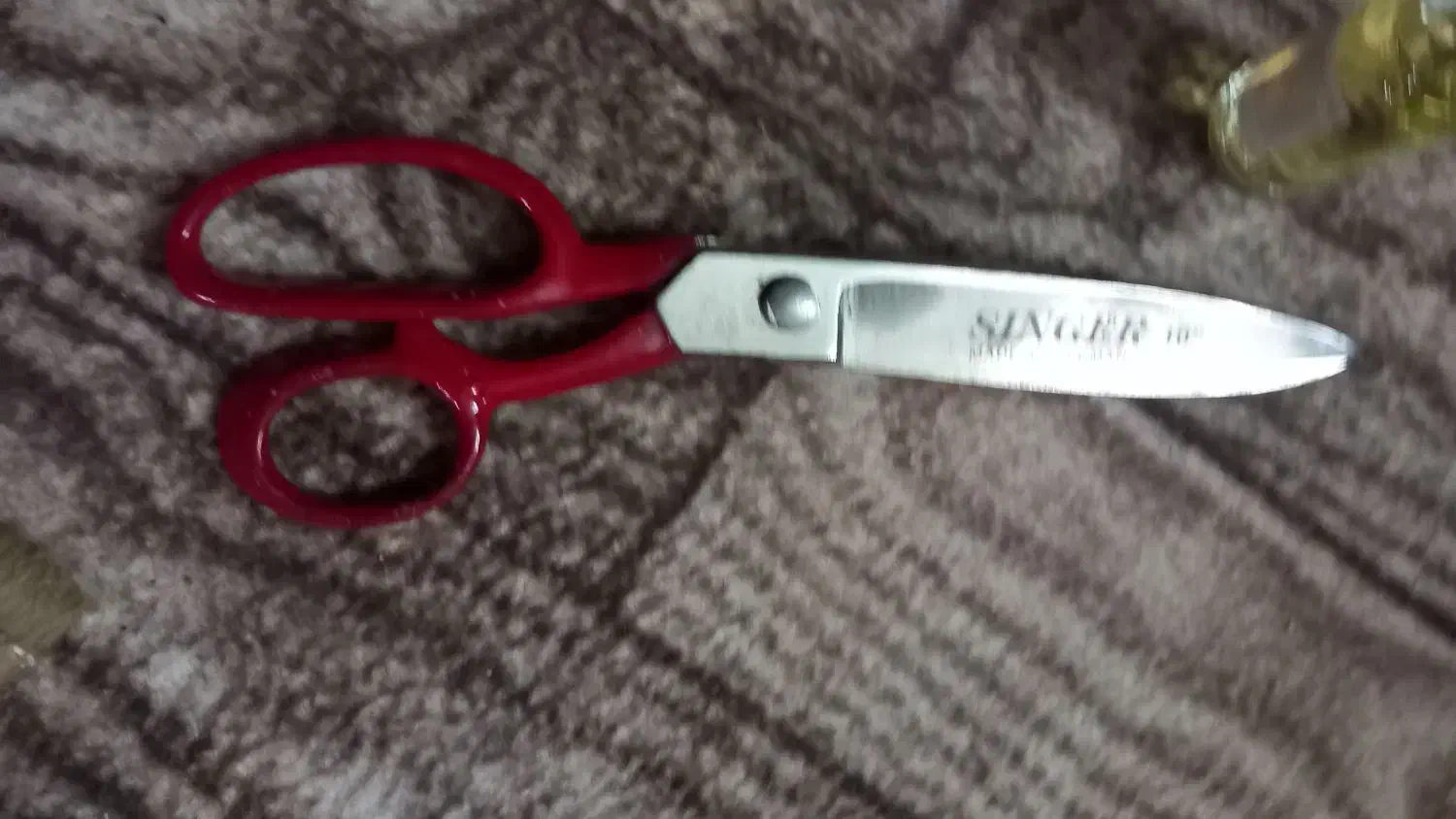 قیچی قدیمی سینگر المانی ۱۰ اینچ کاملا نو|کلکسیون اشیاء عتیقه|لاهیجان, انقلاب|دیوار