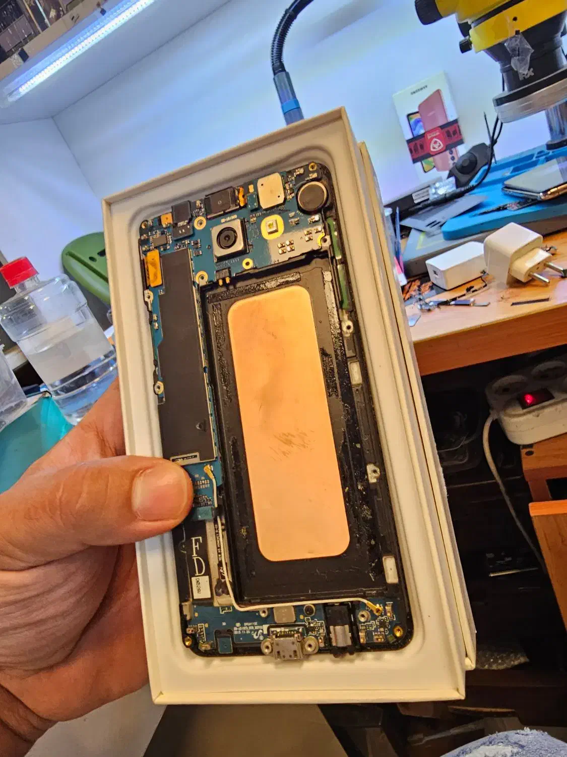 برد سامسونگ a5 2016 با جعبه و مالکیت|لوازم جانبی موبایل و تبلت|کرج, گوهردشت|دیوار