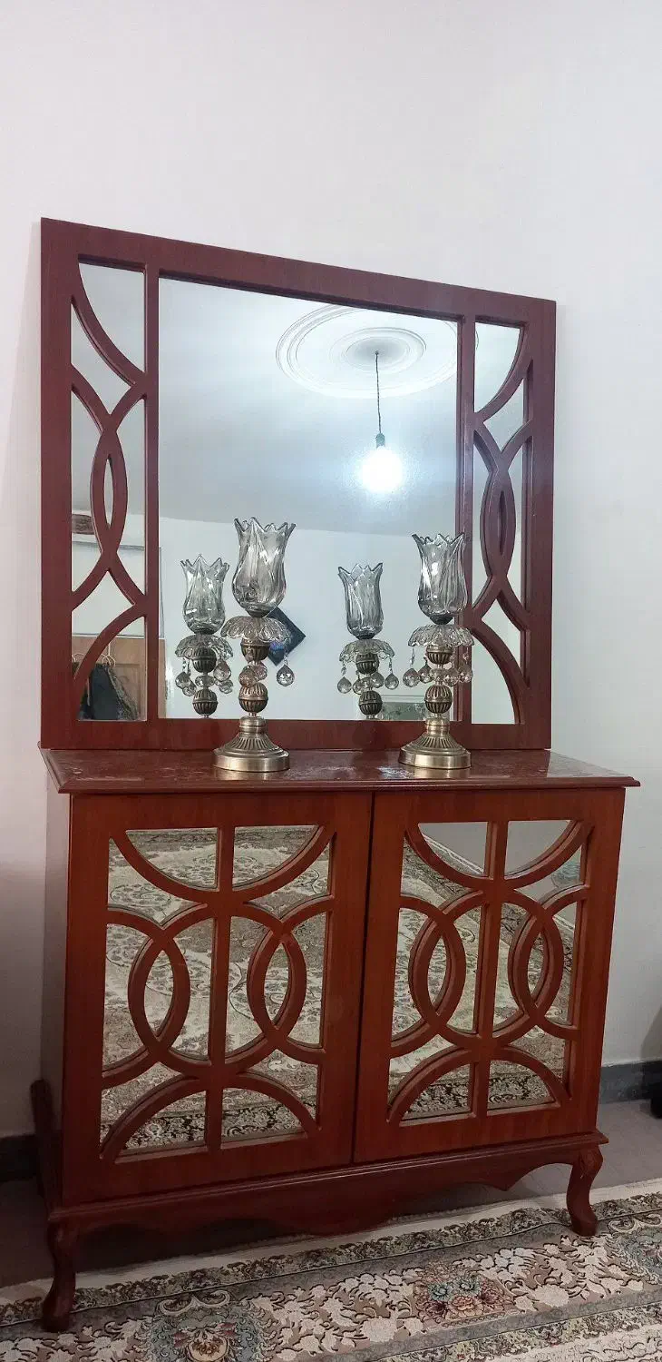 آیینه کنسول|بوفه، ویترین، کنسول|رزن, |دیوار