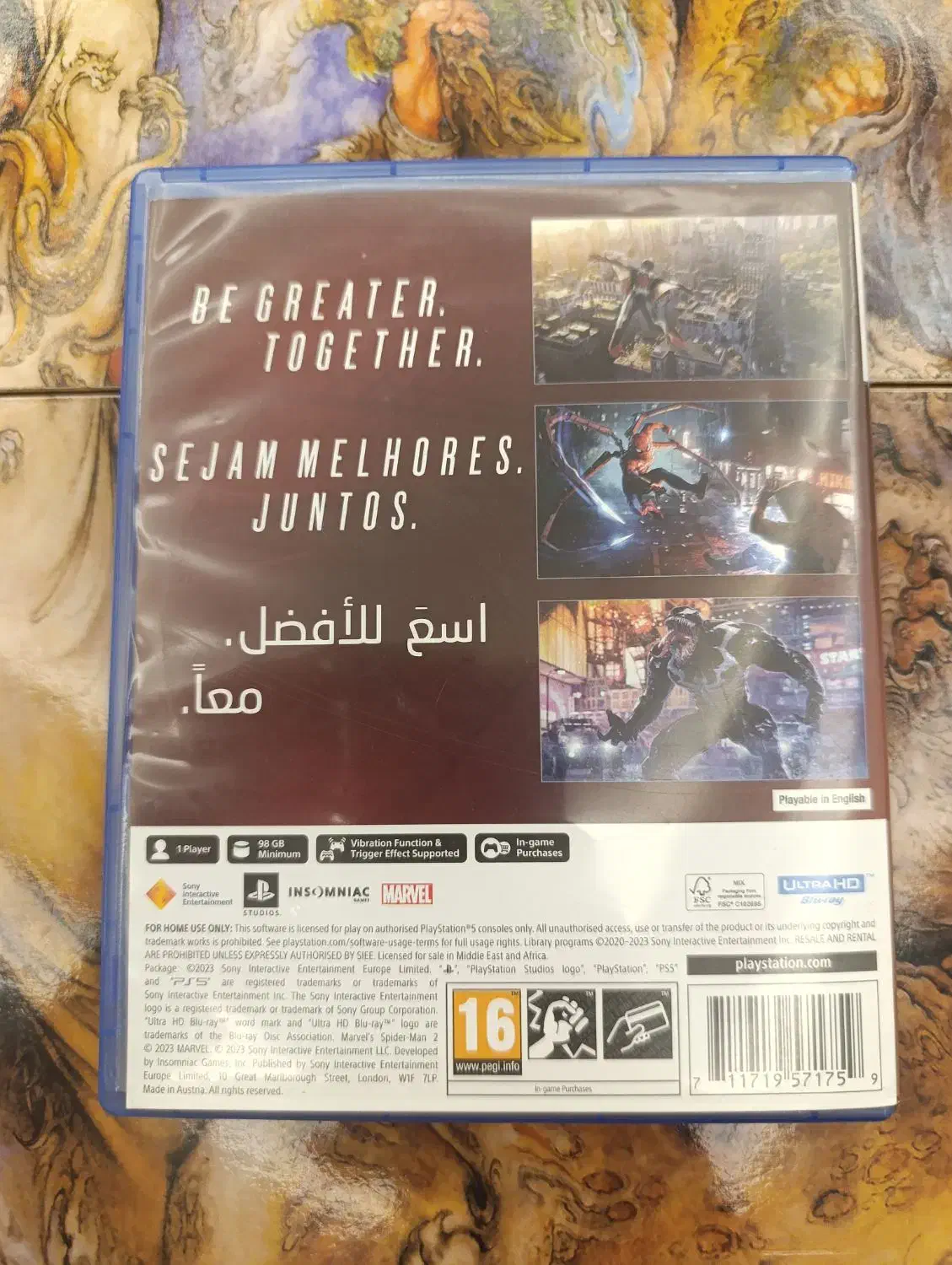 spider-man 2 ps5|کنسول، بازی ویدئویی و آنلاین|گنبد کاووس, |دیوار