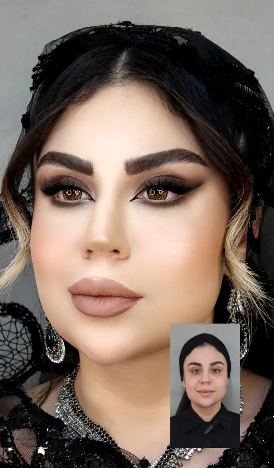 میکاپ شنیون تخصصی عروس و همراهی cip|خدمات آرایشگری و زیبایی|مشهد, فلسطین|دیوار