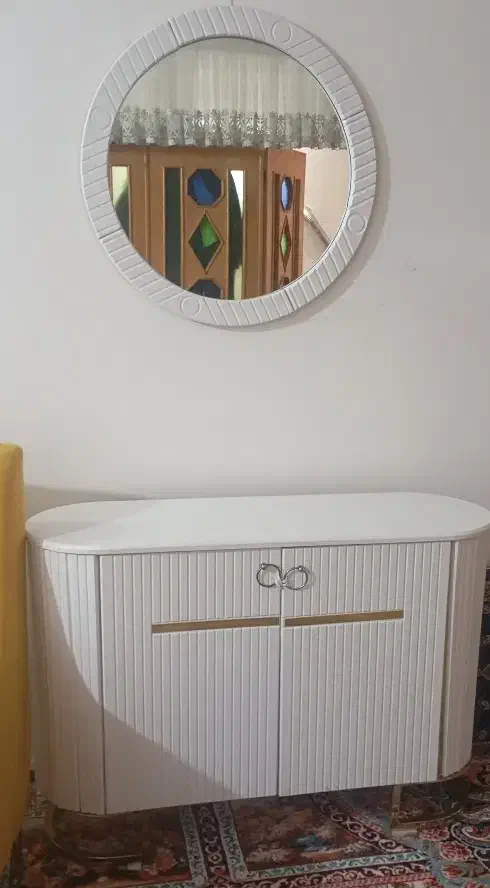 میز کنسول و آینه جاکفشی و میز تلویزیون و بوفه|بوفه، ویترین، کنسول|شال, |دیوار