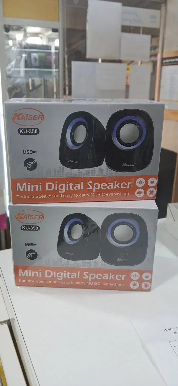 اسپیکر کامپیوتر ۲ تیکه ku-350|قطعات و لوازم جانبی رایانه|اهواز, کوی باهنر|دیوار
